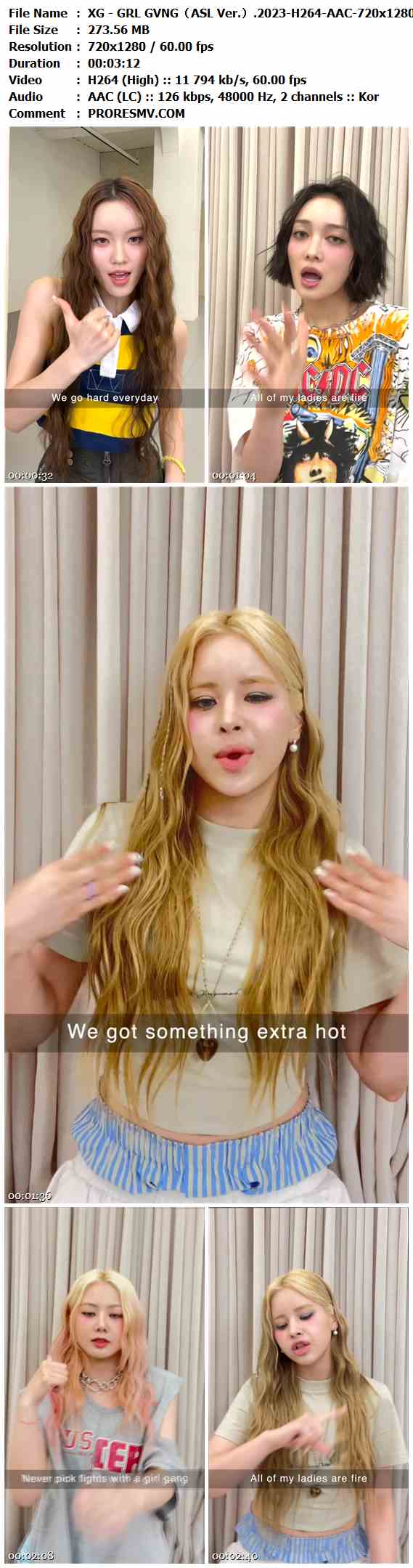 XG - GRL GVNG（ASL Ver.）.2023-H264-AAC-720x1280P-60fps-126kbs-273.56MB官方MV_高清MV